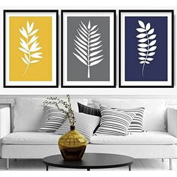Artze Wall Art 3-częściowy zestaw z nadrukiem tropikalnej