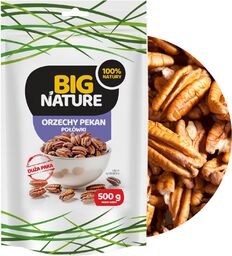 Big Nature Orzechy Pecan, połówki, 500 g