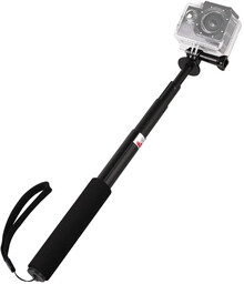 Selfie stick z uchwytem na kamerę
