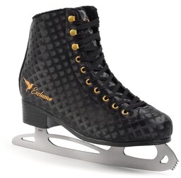 Łyżwy figurowe SMJ sport Exclusive czarne - Rozmiar