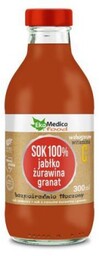 Ekamedica Jabłko, żurawina, granat sok, 300ml