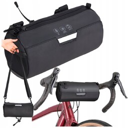 SAKWA ROWEROWA NA KIEROWNICE PRZEDNIA TORBA TUBA POJEMNA