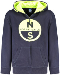 NORTH SAILS DZIECIĘCA BLUZA Z ROZPINANYM NA ZAMEK
