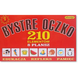Bystre oczko, gra edukacyjna, Adamigo