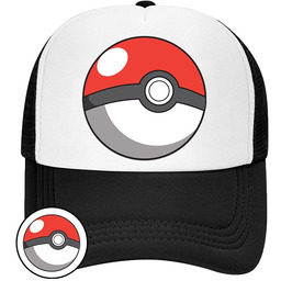 CZAPKA Z DASZKIEM POKEMON PIKACHU DLA DZIECI SIATKA
