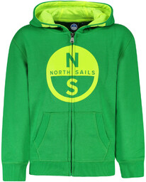 NORTH SAILS DZIECIĘCA BLUZA Z ROZPINANYM NA ZAMEK