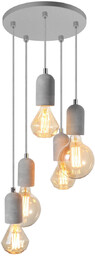 Betonowa lampa wisząca VOLTA AZ2386 Azzardo nad stół