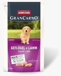 ANIMONDA Gran Carno Junior Poultry + Lamb 4kg