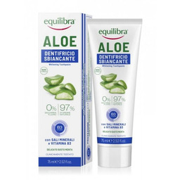Equilibra Aloe wybielająca pasta do zębów w żelu,