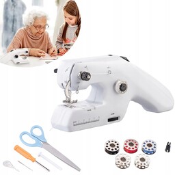 Mini Ręczna Maszyna Do Szycia Poręczna Automatyczna Maszynka
