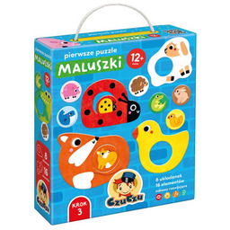 CzuCzu Pierwsze puzzle Maluszki 12m+