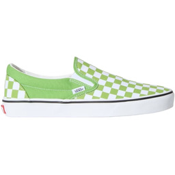 Vans Classic Slip-On buty Checkboard Lime