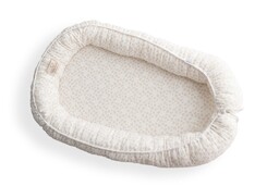 Babymatex Gniazdko niemowlęce Prestige muslin designe 55x80 biało