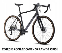 Rower Gravel Ghost road rage S/ 54 czarny/