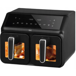 FRYTOWNICA BEZTŁUSZCZOWA AIRFRYER FRYTKOWNICA DUŻA PODWÓJNA 8L