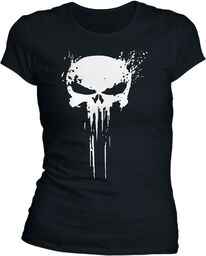 Koszulka T-Shirt damska TigerWood Punisher - Black
