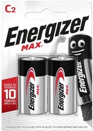 Energizer BATERIA MAX C LR14. 2 szt. Opakowanie