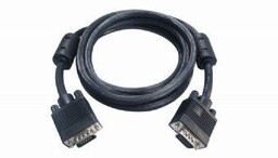 Gembird Przedłużacz 15F/15M VGA EKRAN+FERRYT 1.8M czarny