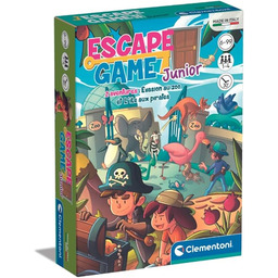 Clementoni Escape Game Pocket Junior-Zoo & Pirates 48