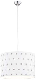 Lampa dziecięca wisząca dziecięca MAGIC 4133 biała gwiazdki