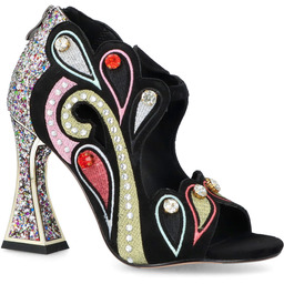 Efektowne sandały na ozdobnym słupku - SCAVIOLA S-152