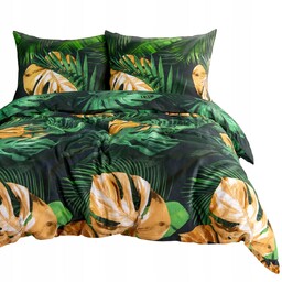 Pościel Satynlove Satyna Bawełniana 180x200 3 części Komplet