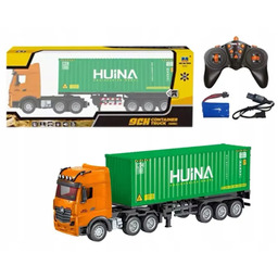 Tir Ciężarówka z naczepą zdalnie sterowana Rc Artyk