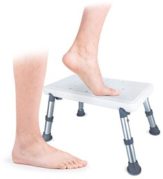Podnóżek rehabilitacyjny - stopień do łazienki - taboret