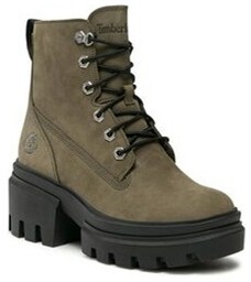 Timberland Botki Everleigh Boot 6In Laceup TB0A5Z689911 Zielony