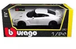 Nissan GT-R 1:24 biały BBURAGO