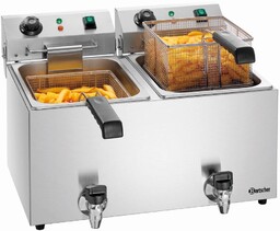 Bartscher Frytownica elektryczna 2-komorowa nastawna 2 x 9