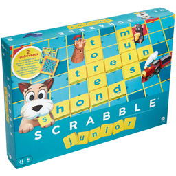 Mattel Games Y9671 - Gra słowna Scrabble Junior
