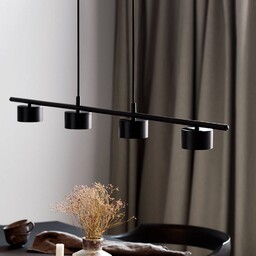 Nordlux Lampa wisząca Clyde, możliwość ściemniania, czarny, salon