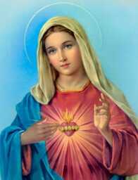 Wyklejanka Haft Diamentowy Serce Maryi