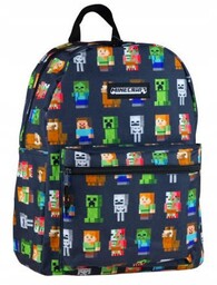Plecak młodzieżowy tornister szkolny Minecraft motyw z gry