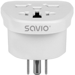 SAVIO ADAPTER PODRÓŻNY GNIAZDO GLOBALNE - WTYK US