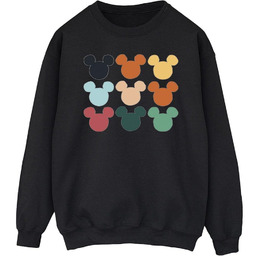 Disney Męska Kwadratowa Bluza Z Głową Myszki Miki