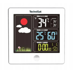 Stacja pogody Technisat iMeteo X2 Budzik Zegar Pomiar