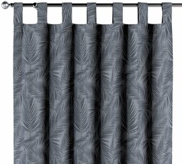 Zasłona na szelkach 1 szt., grafitowe liście