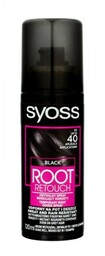 Syoss Root Retoucher Spray maskujący odrosty - Czerń