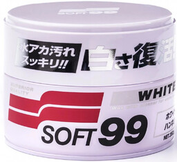 SOFT99 White Soft Wax - wosk do jasnych