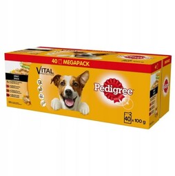 Pedigree Adult Mix Smaków z warzywami w Sosie