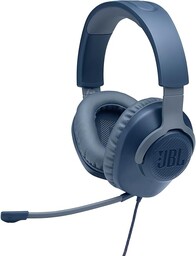 Jbl JBLQUANTUM100BLU Słuchawki Nauszne, Niebieski