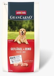 ANIMONDA Gran Carno Senior Poultry + beef 12kg