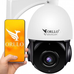 Kamera Zewnętrzna Obrotowa Ip WiFi 4Mpx Zoom x18