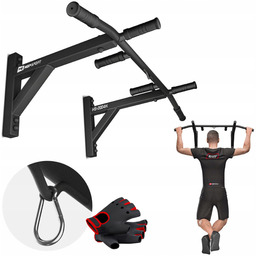 Drążek do podciągania ścienny wytrzymałość do 210kg HopSport