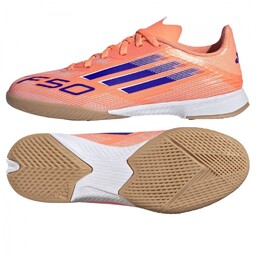 Buty adidas F50 League Jr IN JH7749 pomarańczowy