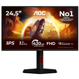 MONITOR AOC LED 24,5" 25G4KUR 400Hz