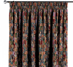 Zasłona na taśmie marszczącej 1 szt., kolorowe ludzkie