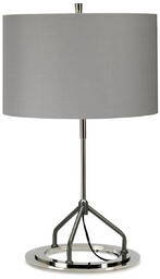 Elstead Lighting Lampa stołowa Vicenza Grey elegancka oprawa